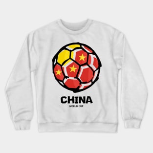 China Football Country Flag Crewneck Sweatshirt